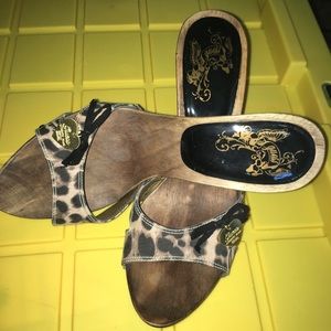 Guess wooden Sandals